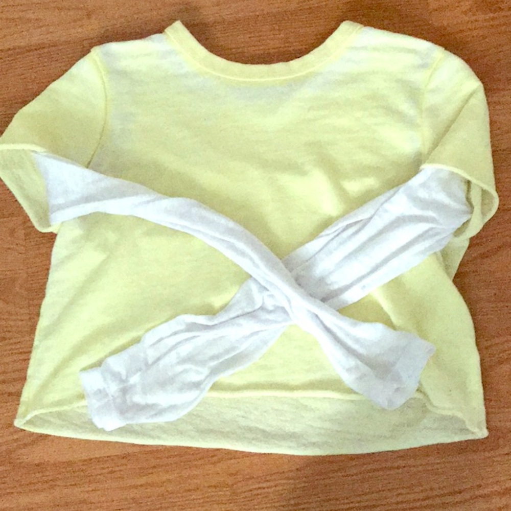 Cropped shirt